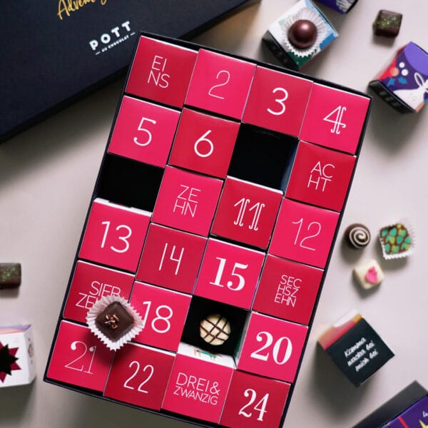 Pralinen Adventskalender