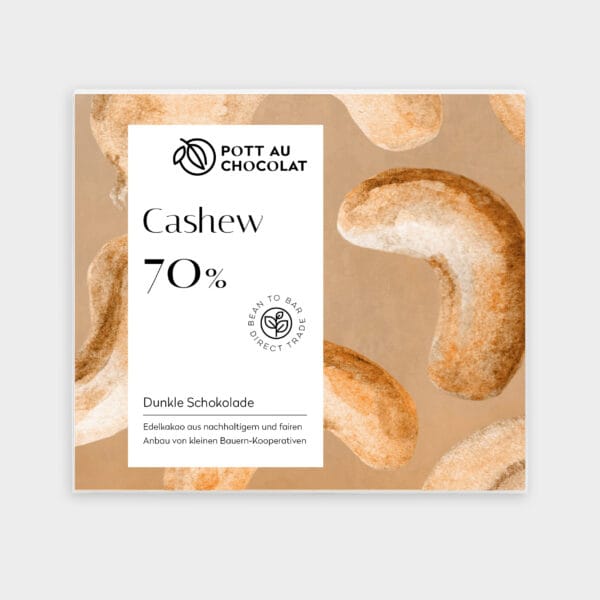 Cashew 70% dunkle Schokolade