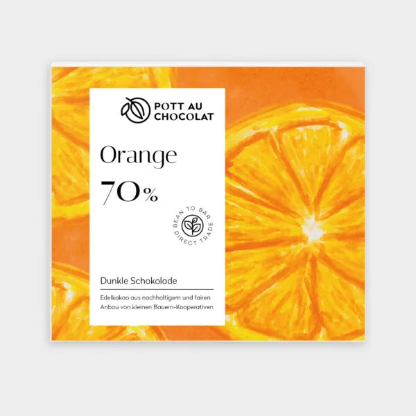 Orange 70 dunkle Schokolade