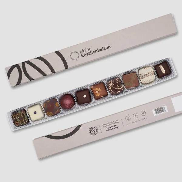 Pralinen-Stange mit 10 Pralinen