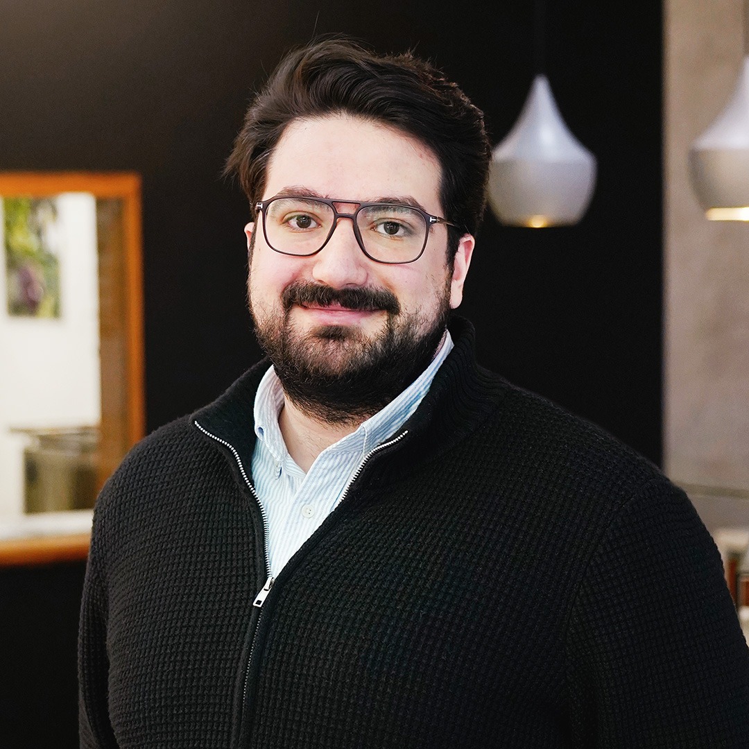 Portrait von Ahmad aus dem Verkaufsteam