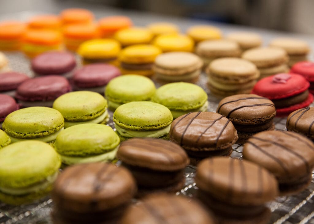 Verschiedene Sorten Macarons von Pott au Chocolat