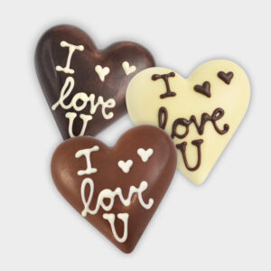 Pott au Chocolat Schokoladen Herzen Love U