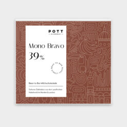 Pott au Chocolat Schokoladen Tafel Verpackung Mono Bravo 39 2