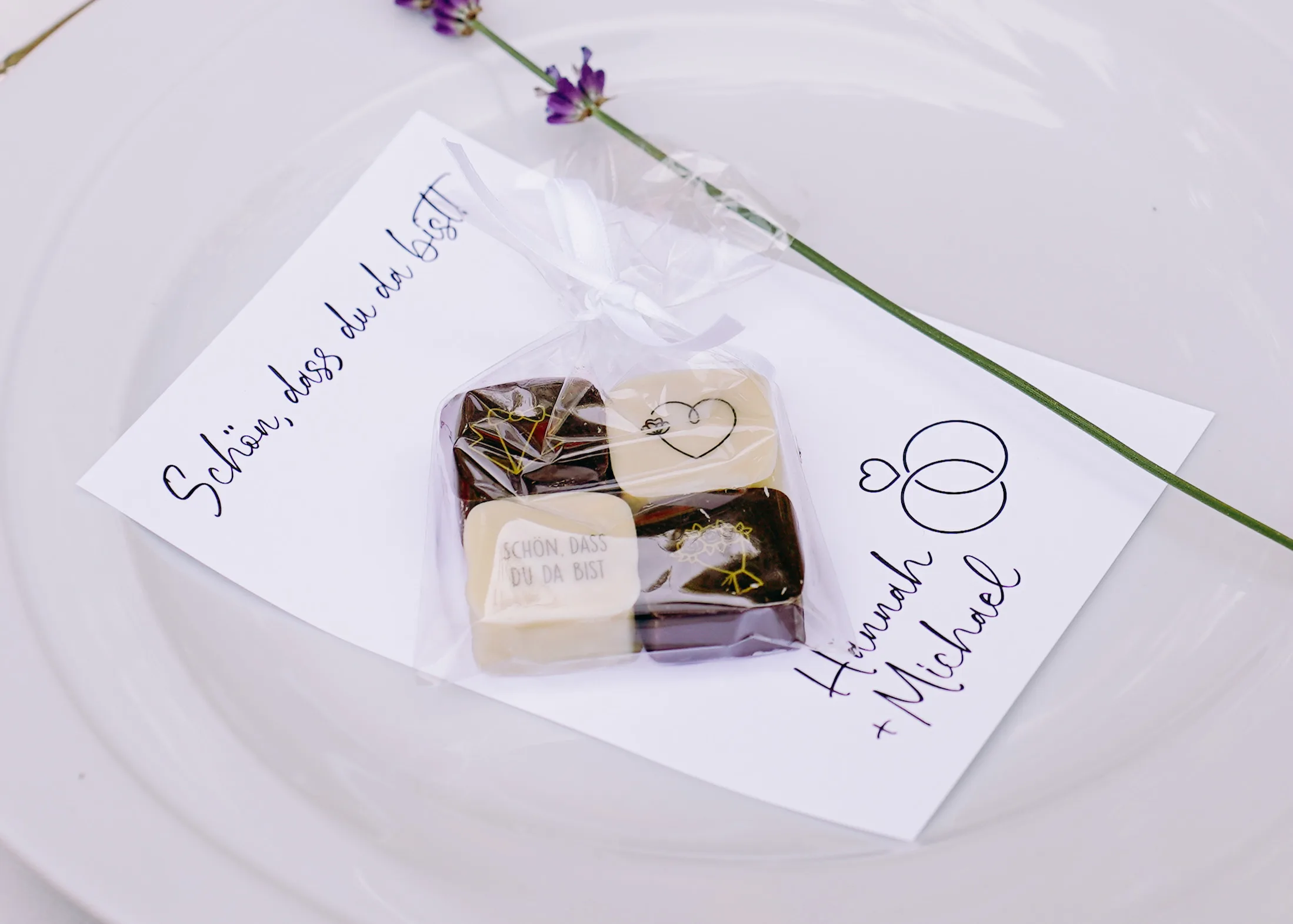 Schokolade für Hochzeit
