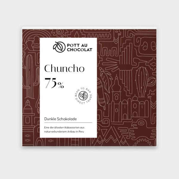 Tafel Chuncho 75% Dunkle Schokolade