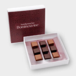 Pott au chocolat handgemachte Dominosteine 9er Gemischt 1080